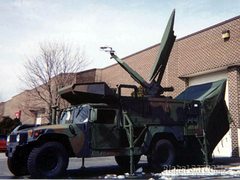 HMMWV with Boot Wall